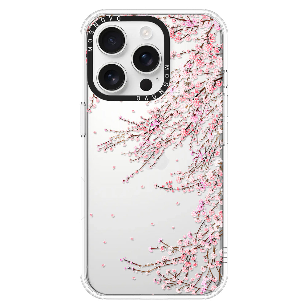 Cherry Blossom Phone Case - iPhone 16 Pro Case - MOSNOVO