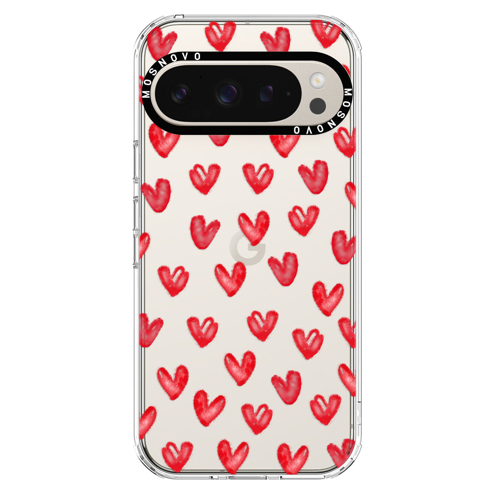 Cute Little Heart Phone Case - Google Pixel 9 Pro Case