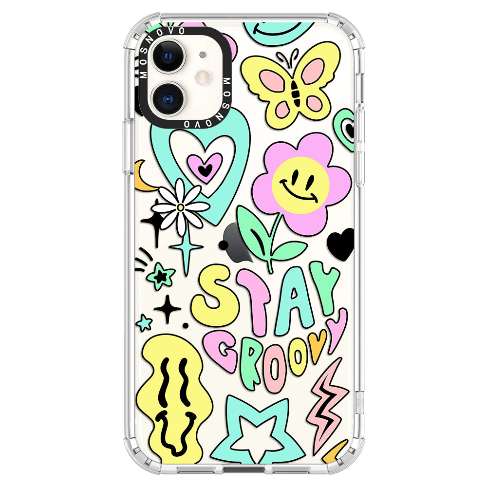 Stay Groovy Phone Case - iPhone 11 Case