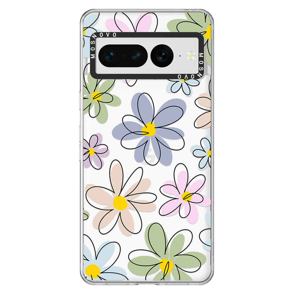 Linear Blooms Phone Case - Google Pixel 7 Pro Case