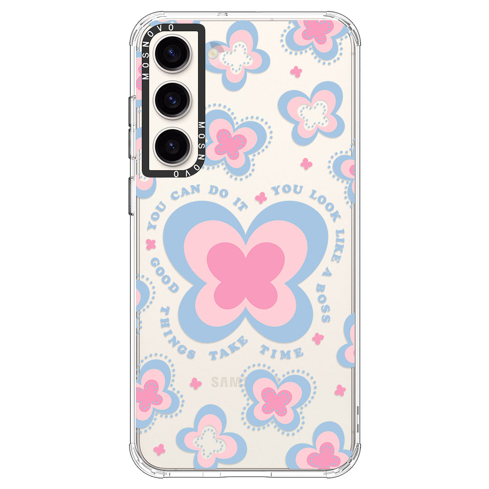 Blooming Butterflies Phone Case - Samsung Galaxy S23 Plus Case