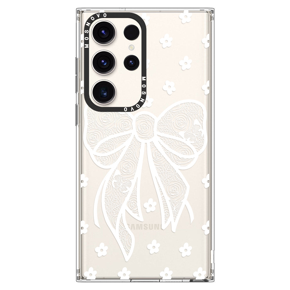 Lacey Bow Phone Case - Samsung Galaxy S23 Ultra Case