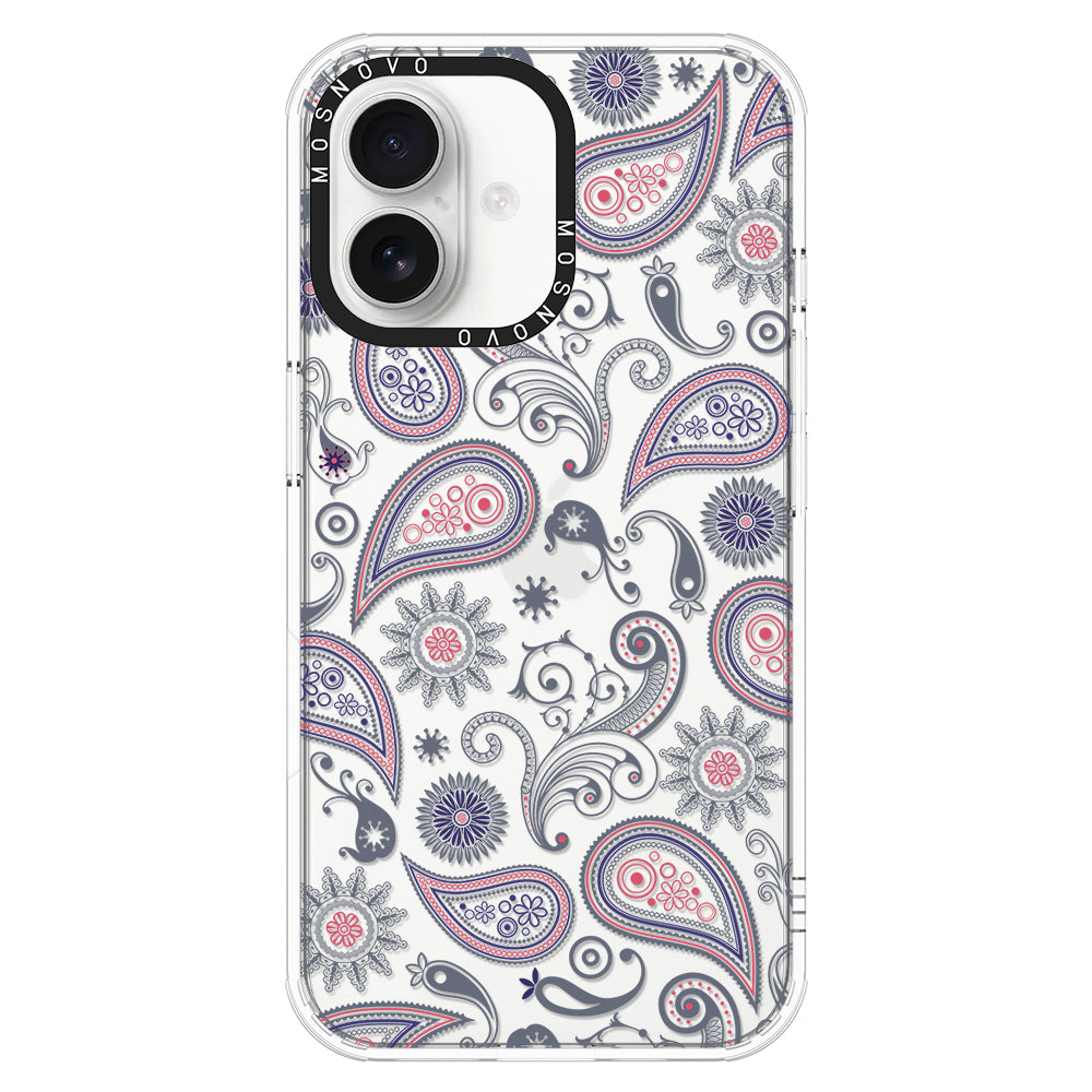 Paisley Phone Case - iPhone 16 Case - MOSNOVO