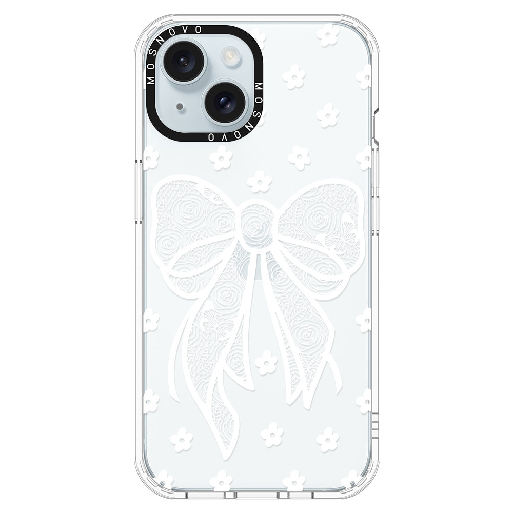 Lacey Bow Phone Case - iPhone 15 Case