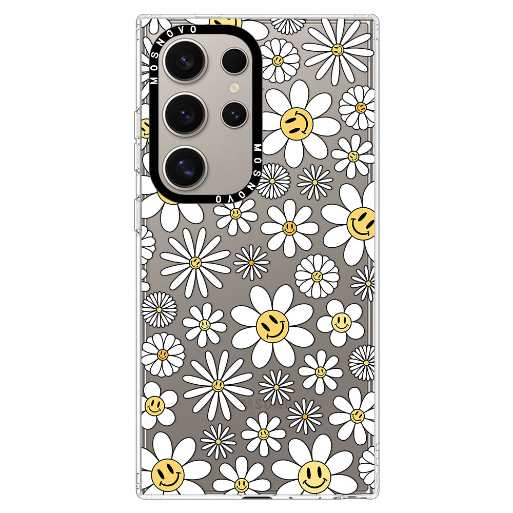 Happy Daisy Blooms Phone Case - Samsung Galaxy S24 Ultra Case