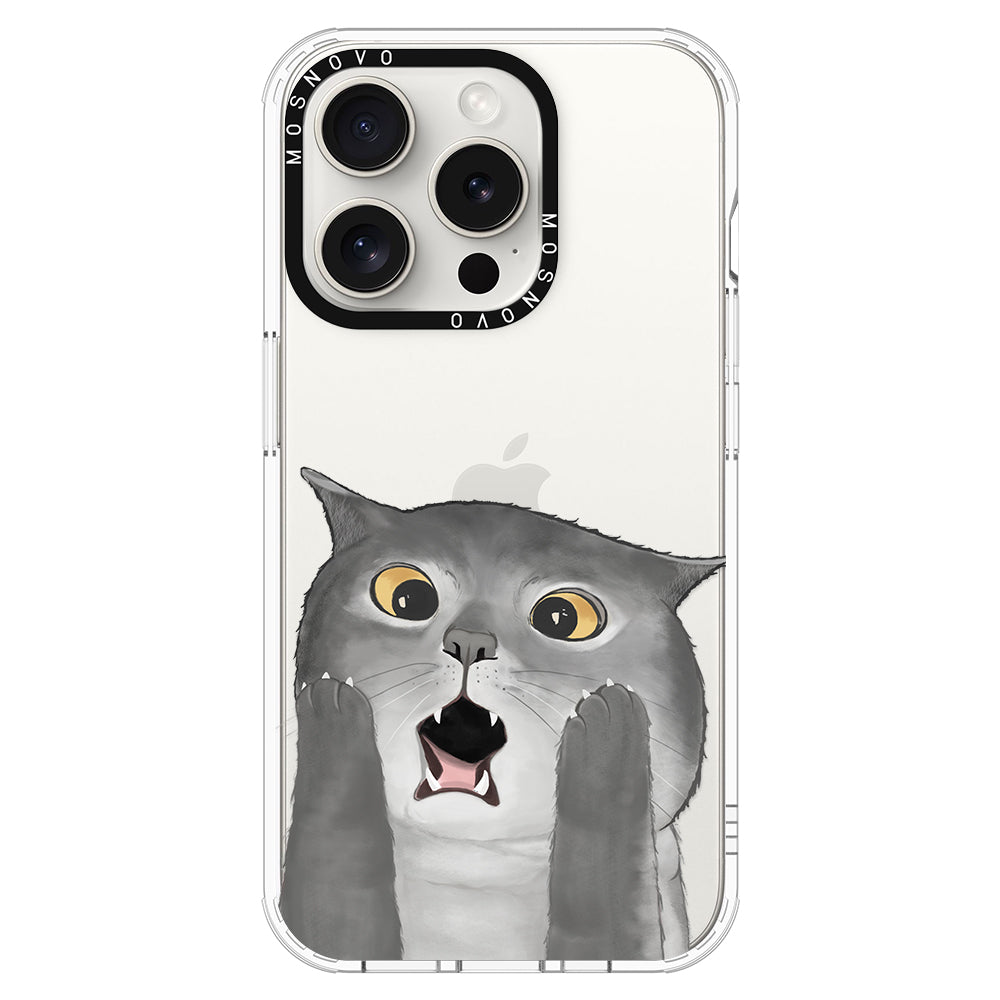 OMG Cat Phone Case - iPhone 16 Pro Max Case - MOSNOVO