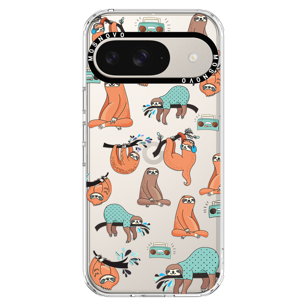 Musical Sloth Phone Case - Google Pixel 9 Case