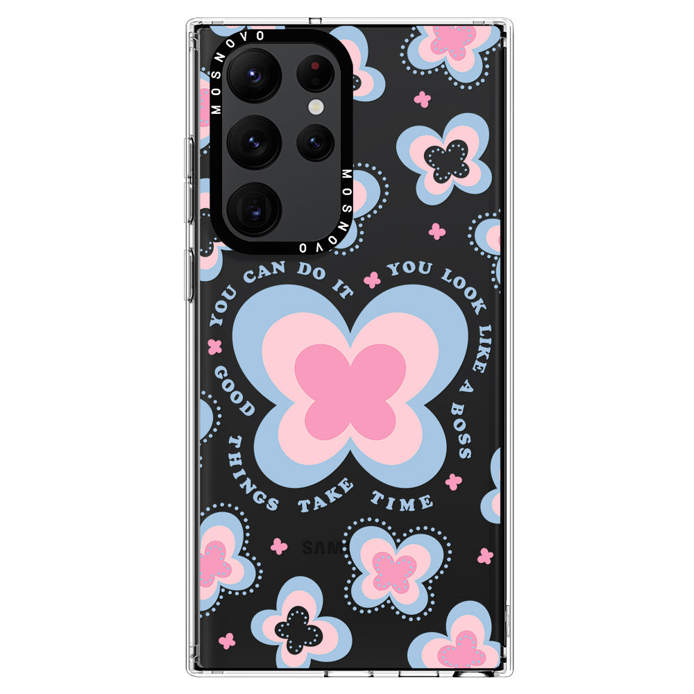 Blooming Butterflies Phone Case - Samsung Galaxy S22 Ultra Case