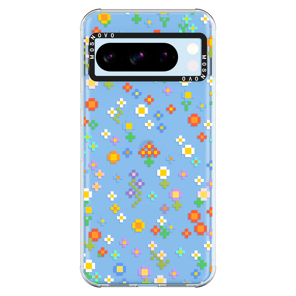 Pixel-Floral Phone Case - Google Pixel 8 Pro Case