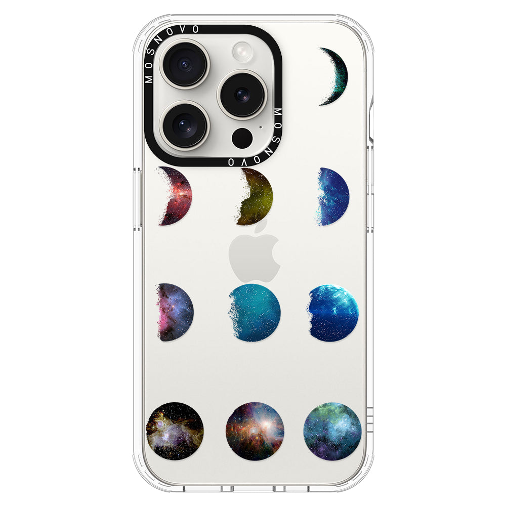 Moon Phase Phone Case - iPhone 16 Pro Max Case - MOSNOVO