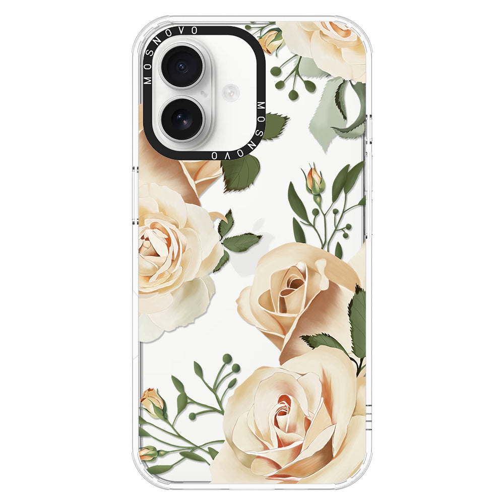 Champagne Roses Phone Case - iPhone 16 Case - MOSNOVO