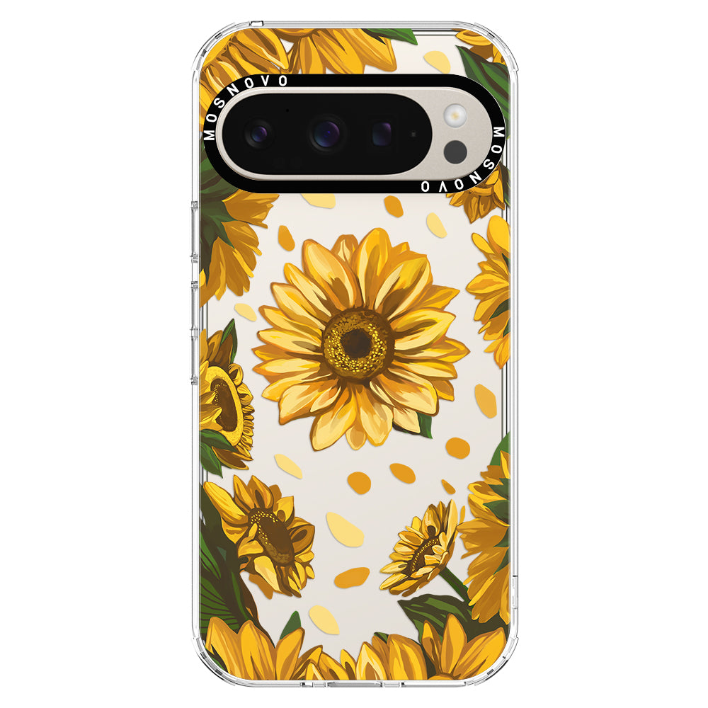 Sunflower Garden Phone Case - Google Pixel 9 Pro Case