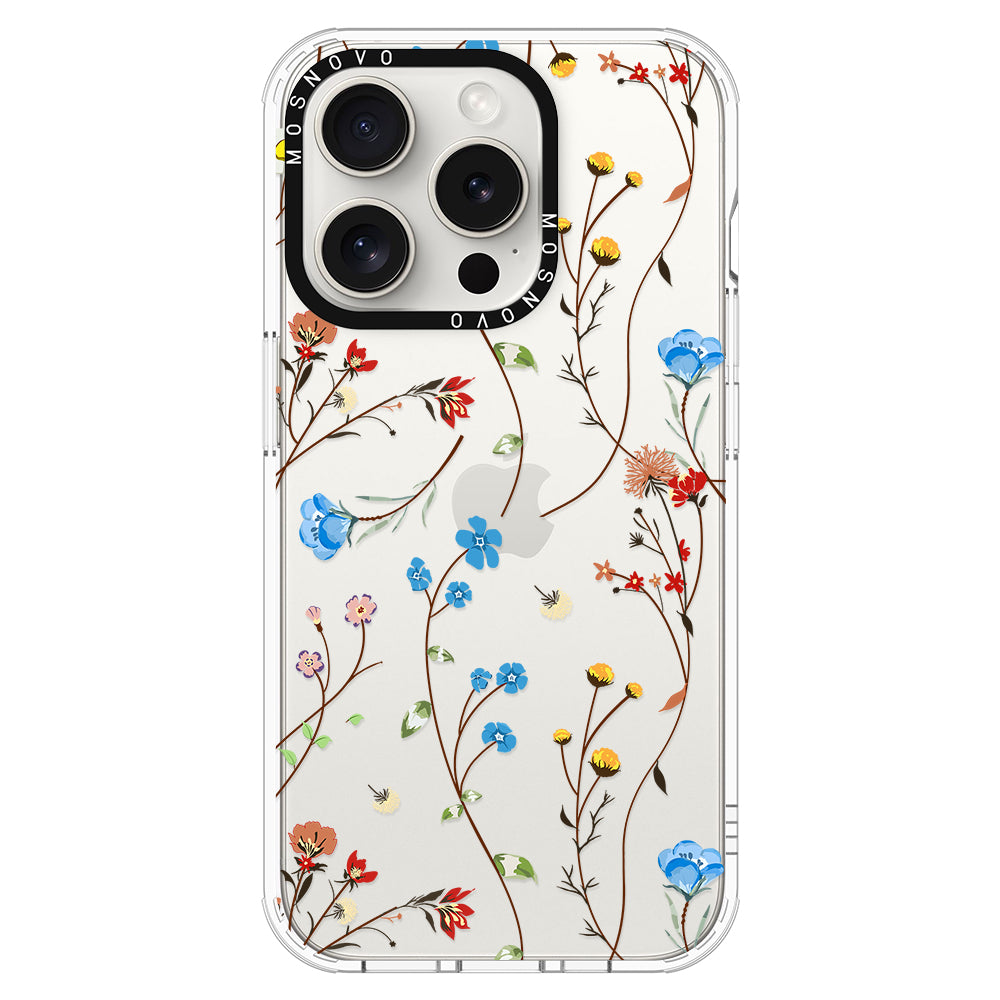 Wildflowers Phone Case - iPhone 16 Pro Case - MOSNOVO