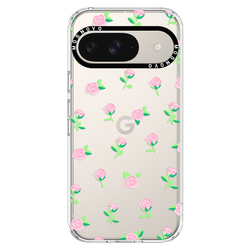 Little Pink Rose Phone Case - Google Pixel 9 Case