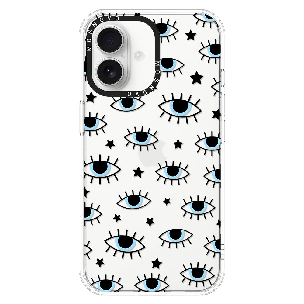 Hippie Eye Phone Case - iPhone 16 Plus Case - MOSNOVO