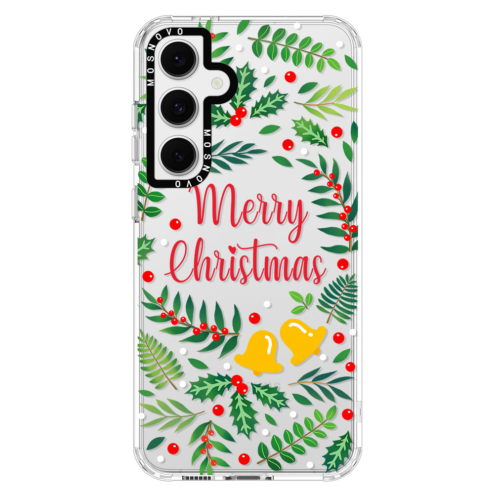 Merry Christmas Phone Case - Samsung Galaxy S24 FE Case - MOSNOVO