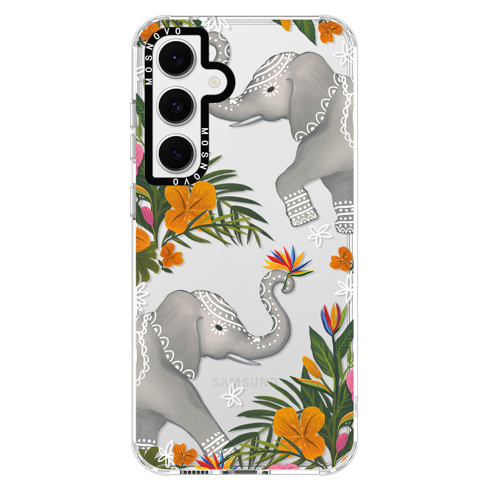 Elephant Phone Case - Samsung Galaxy S24 FE Case - MOSNOVO