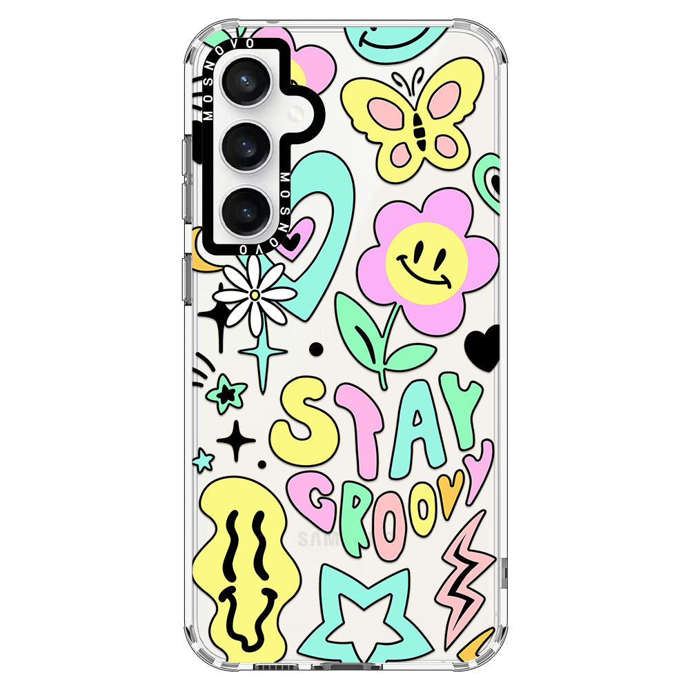 Stay Groovy Phone Case - Samsung Galaxy S23 FE Case