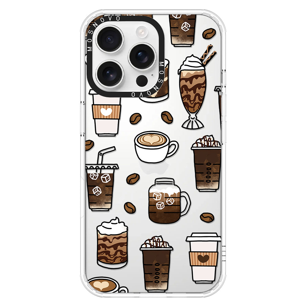 Coffee Phone Case - iPhone 16 Pro Max Case - MOSNOVO