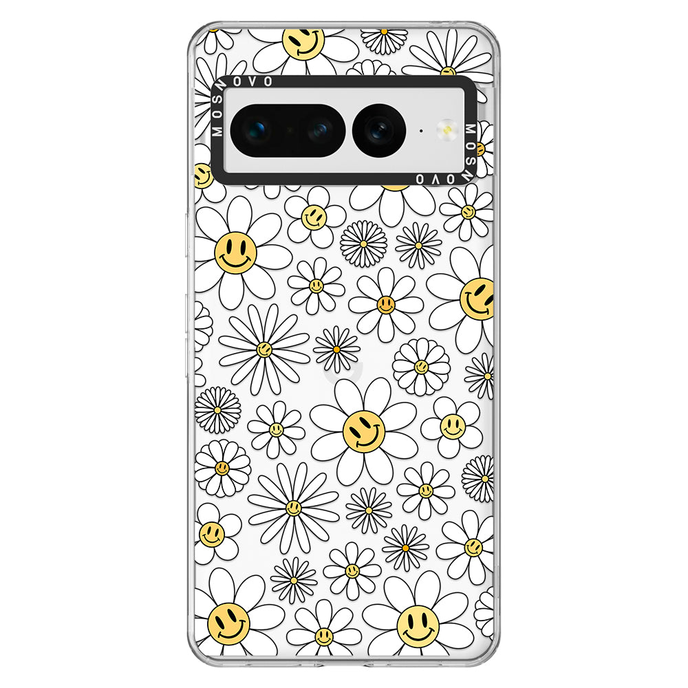 Happy Daisy Blooms Phone Case - Google Pixel 7 Pro Case