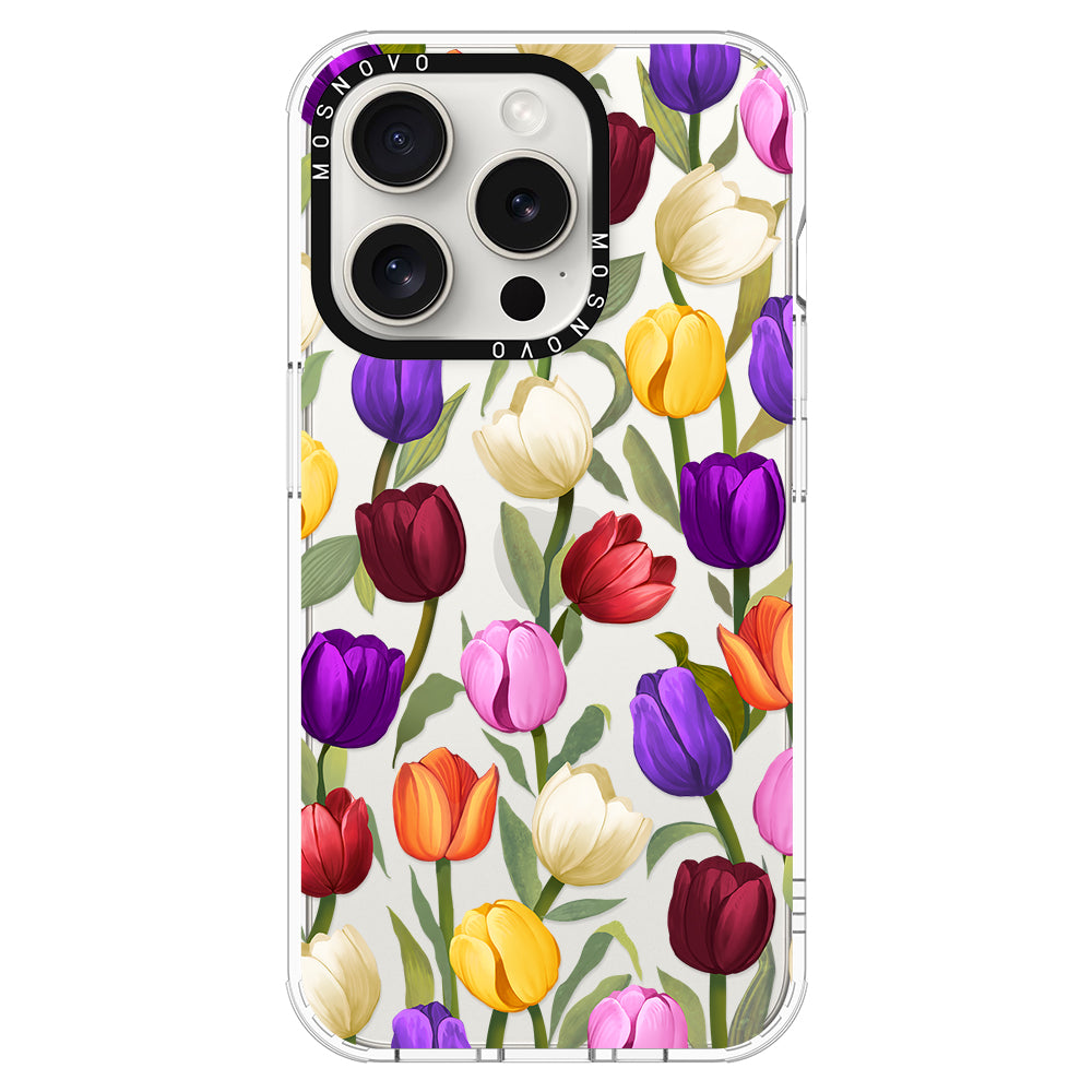 Tulip Phone Case - iPhone 16 Pro Max Case - MOSNOVO