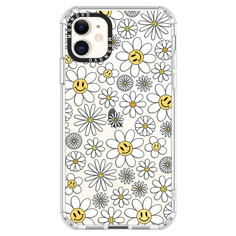 Happy Daisy Blooms Phone Case - iPhone 11 Case