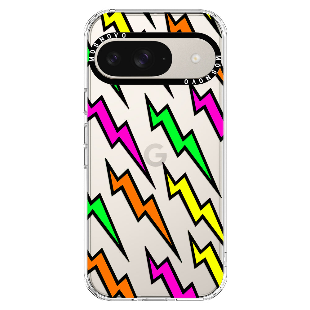 Colorful Lightning Phone Case - Google Pixel 9 Case