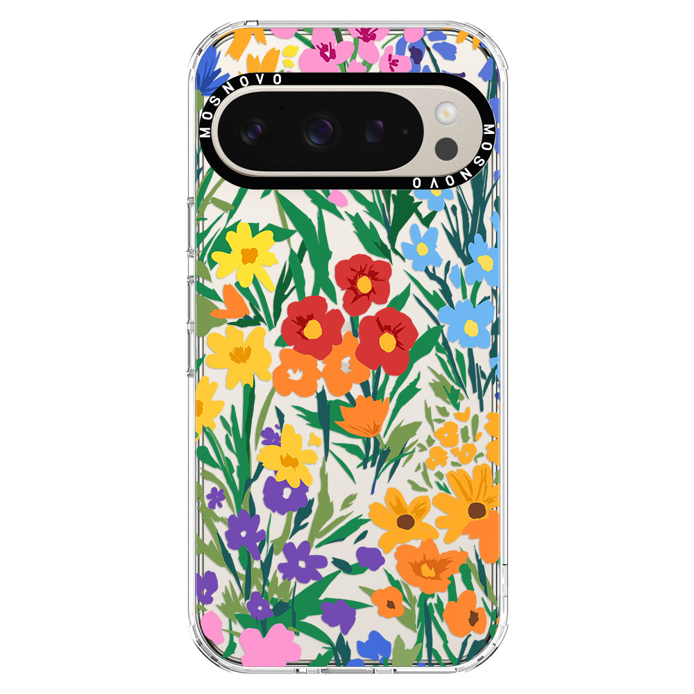 Spring Botanical Flower Phone Case - Google Pixel 9 Pro Case