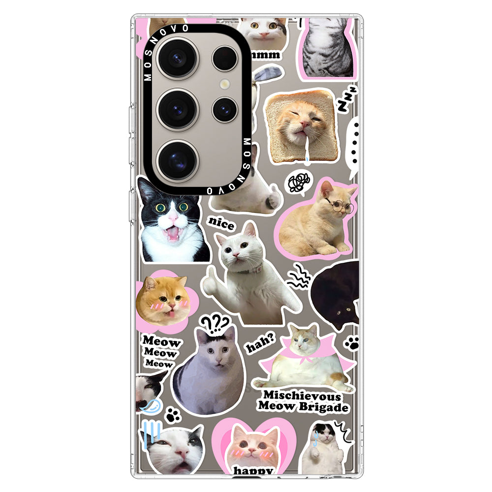 The Cat Brigade Phone Case - Samsung Galaxy S24 Ultra Case