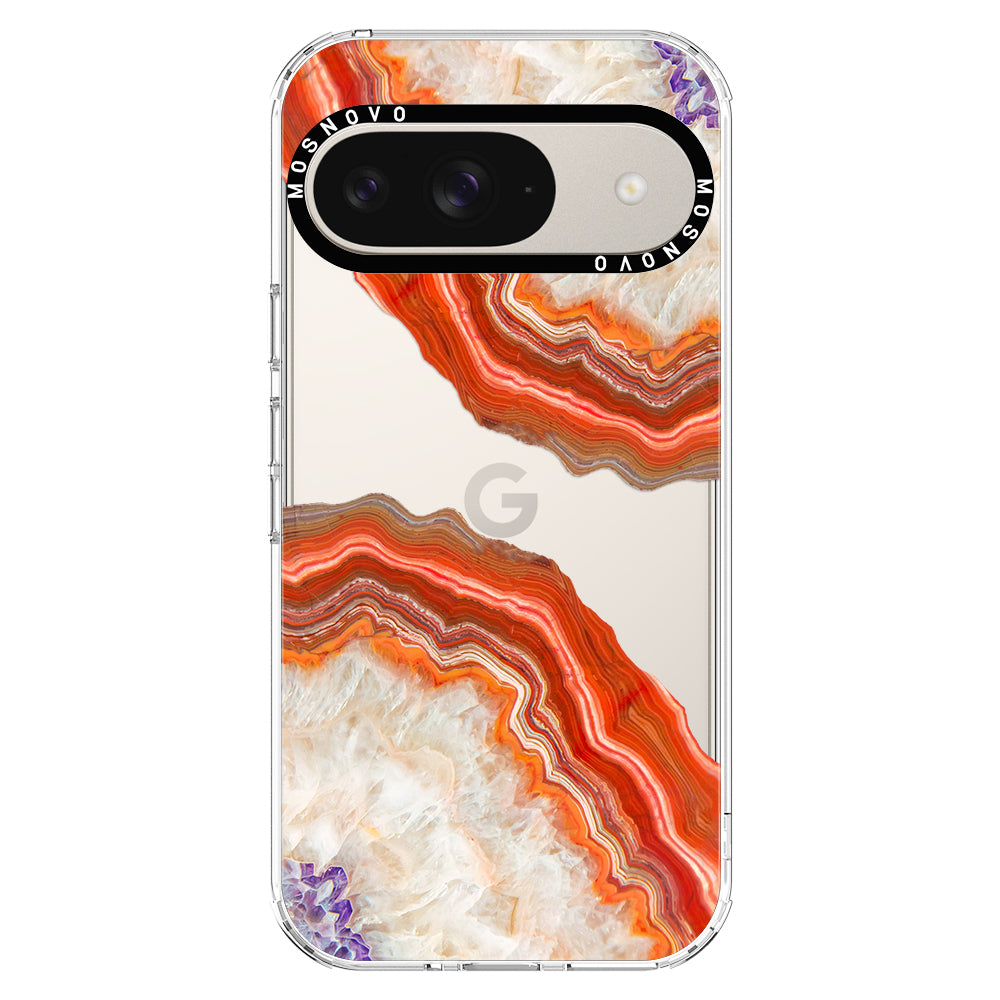 Red Agate Phone Case - Google Pixel 9 Case