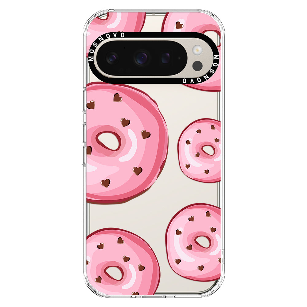 Pink Donuts Phone Case - Google Pixel 9 Pro Case