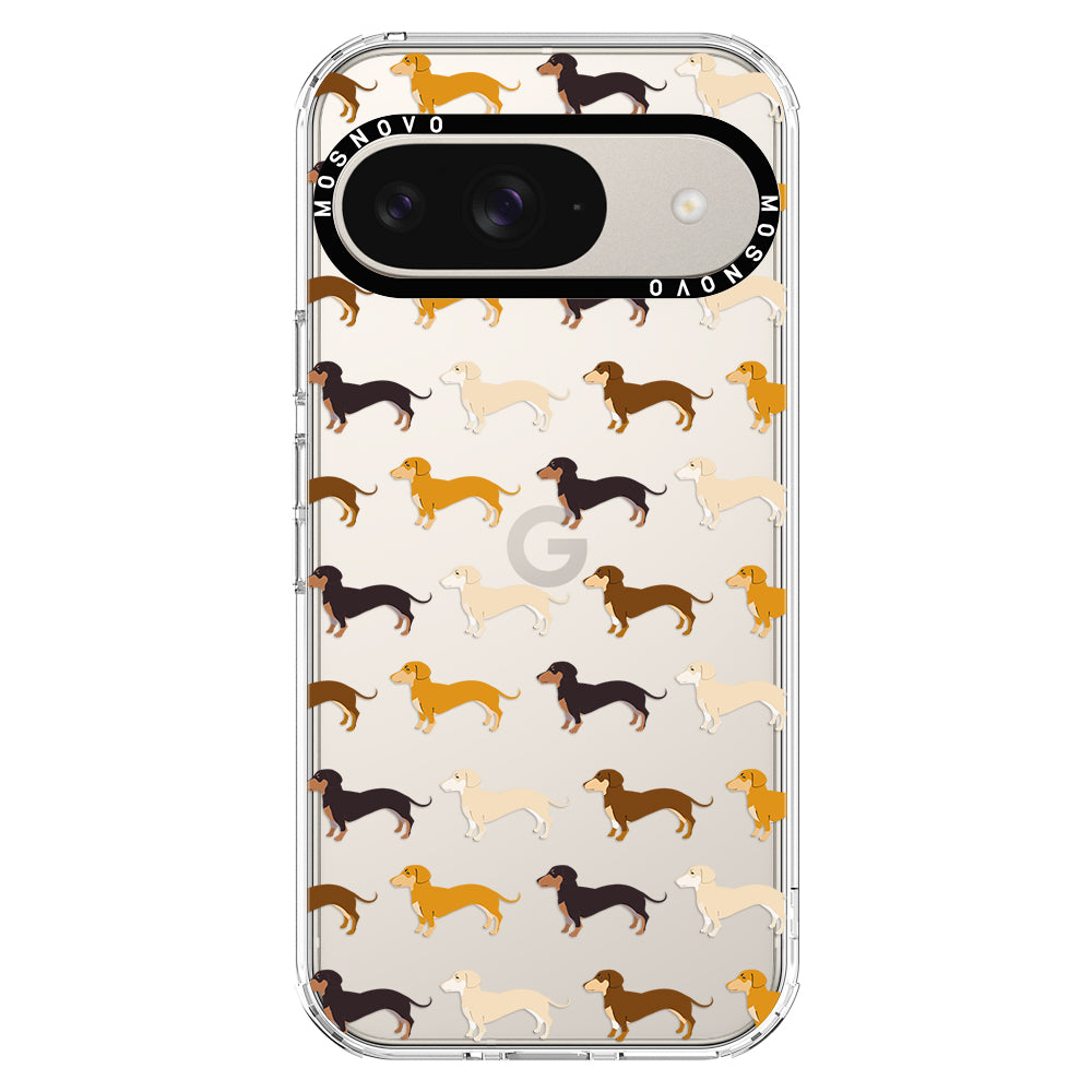 Cute Dachshund Phone Case - Google Pixel 9 Case