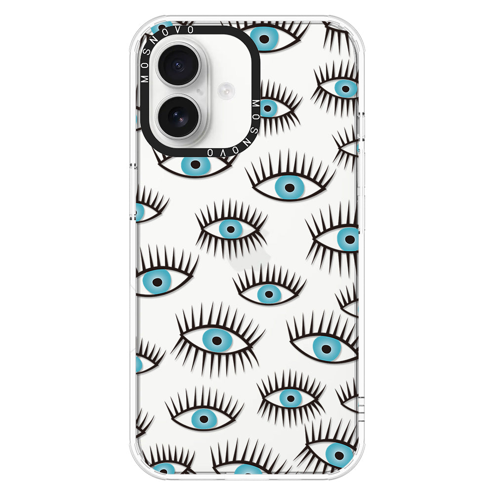 Evil Eye Phone Case - iPhone 16 Plus Case - MOSNOVO