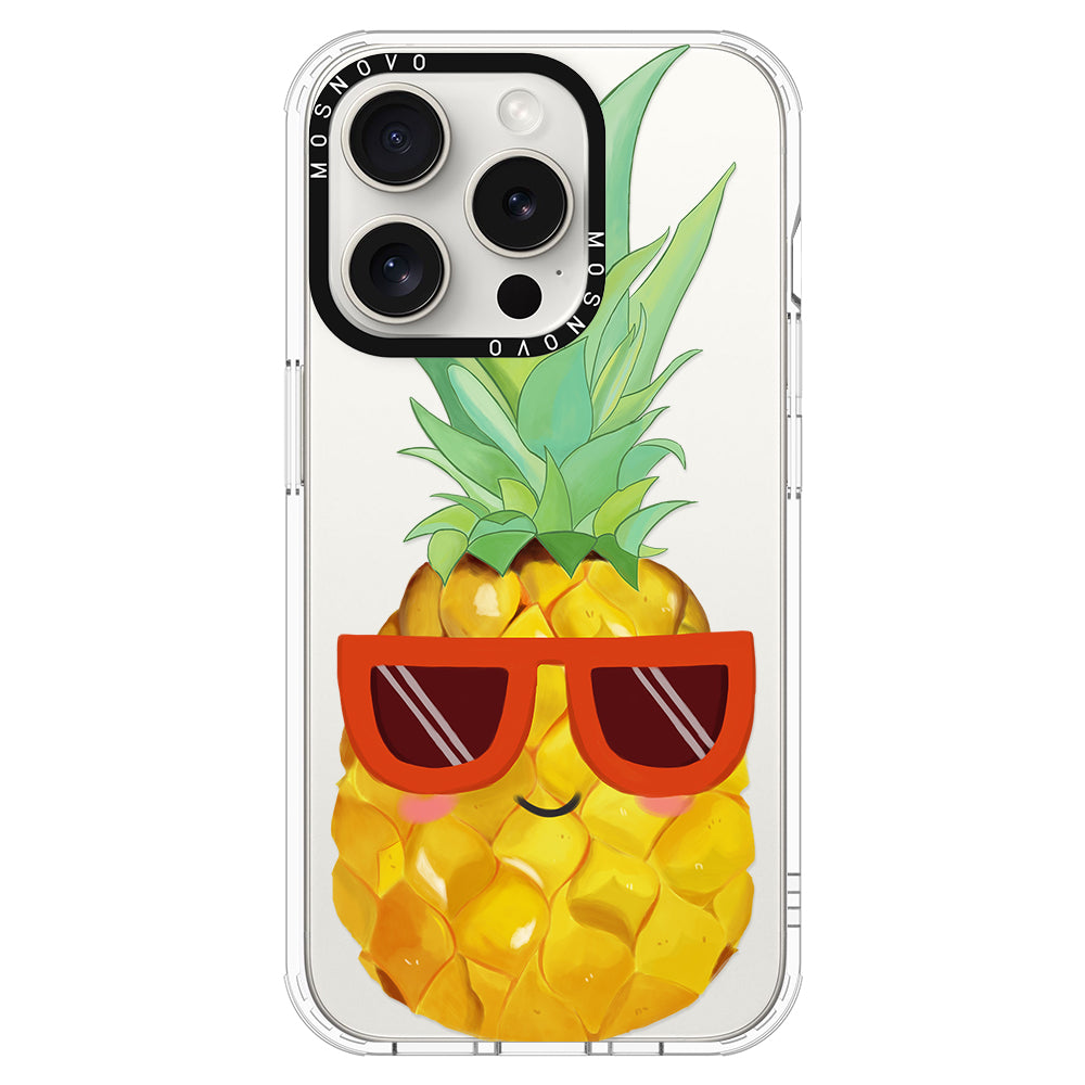 Cool Pineapple Phone Case - iPhone 16 Pro Max Case - MOSNOVO