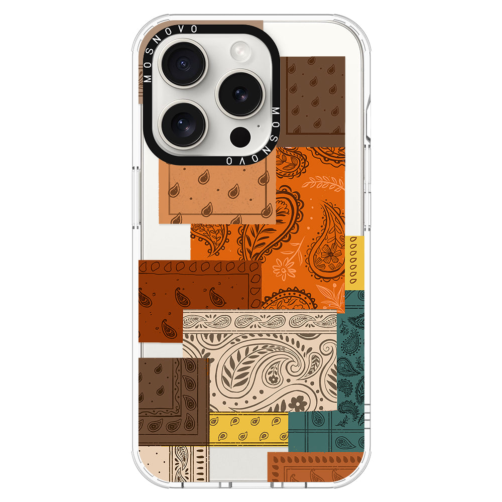 Vintage Paisley Phone Case - iPhone 16 Pro Case - MOSNOVO