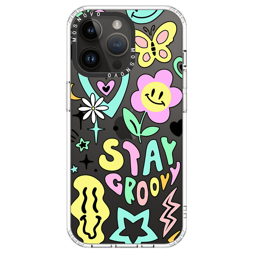 Stay Groovy Phone Case - iPhone 14 Pro Max Case