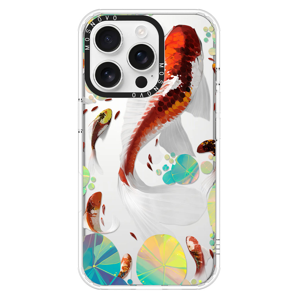 Koi Art Phone Case - iPhone 16 Pro Case - MOSNOVO