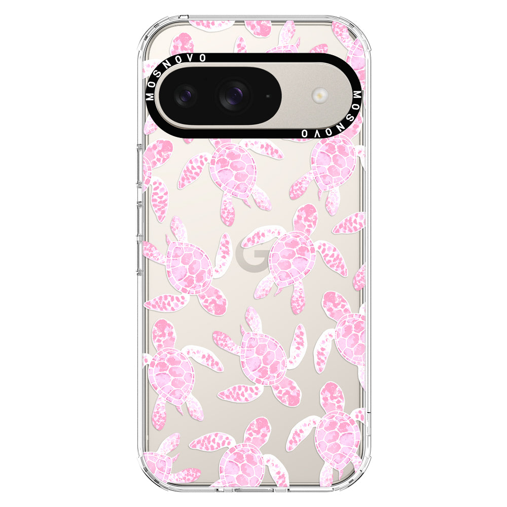 Pink Turtle Phone Case - Google Pixel 9 Case