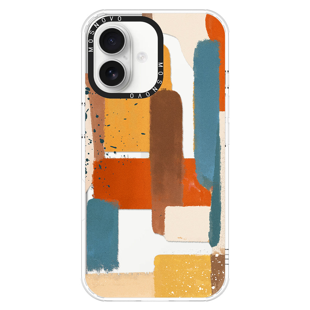 Modern Abstract Artwork Phone Case - iPhone 16 Case - MOSNOVO