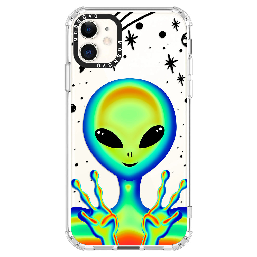 Alien Piece Phone Case - iPhone 11 Case