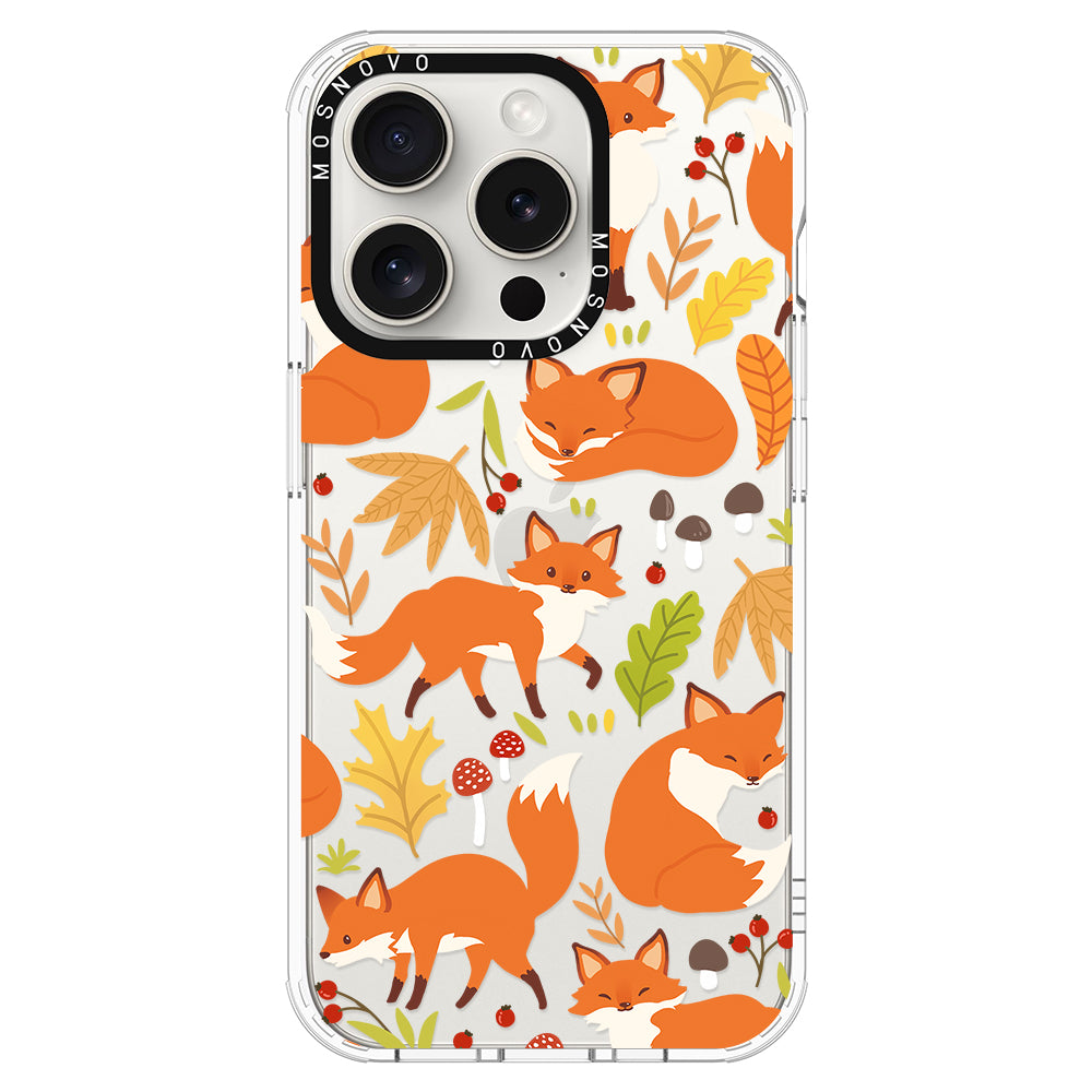 Autumn Fox Phone Case - iPhone 16 Pro Max Case - MOSNOVO