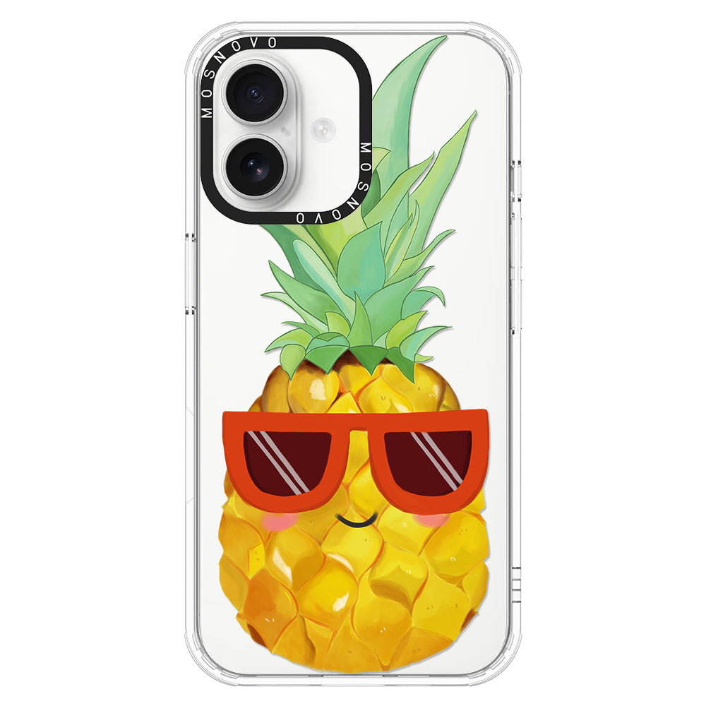 Cool Pineapple Phone Case - iPhone 16 Case - MOSNOVO