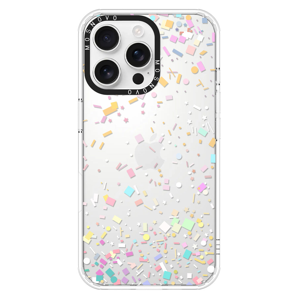 Confetti Phone Case - iPhone 16 Pro Max Case - MOSNOVO