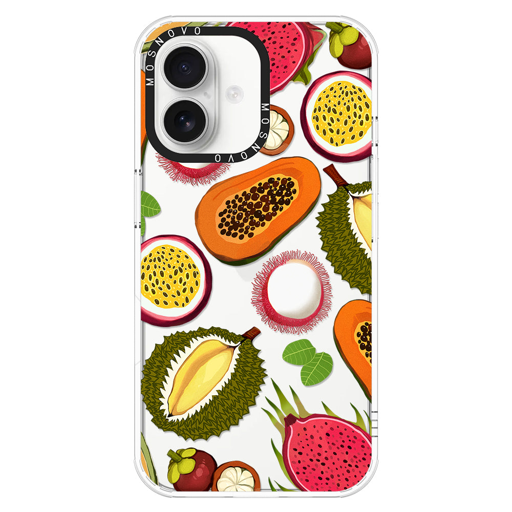 Tropical Fruit Phone Case - iPhone 16 Plus Case - MOSNOVO