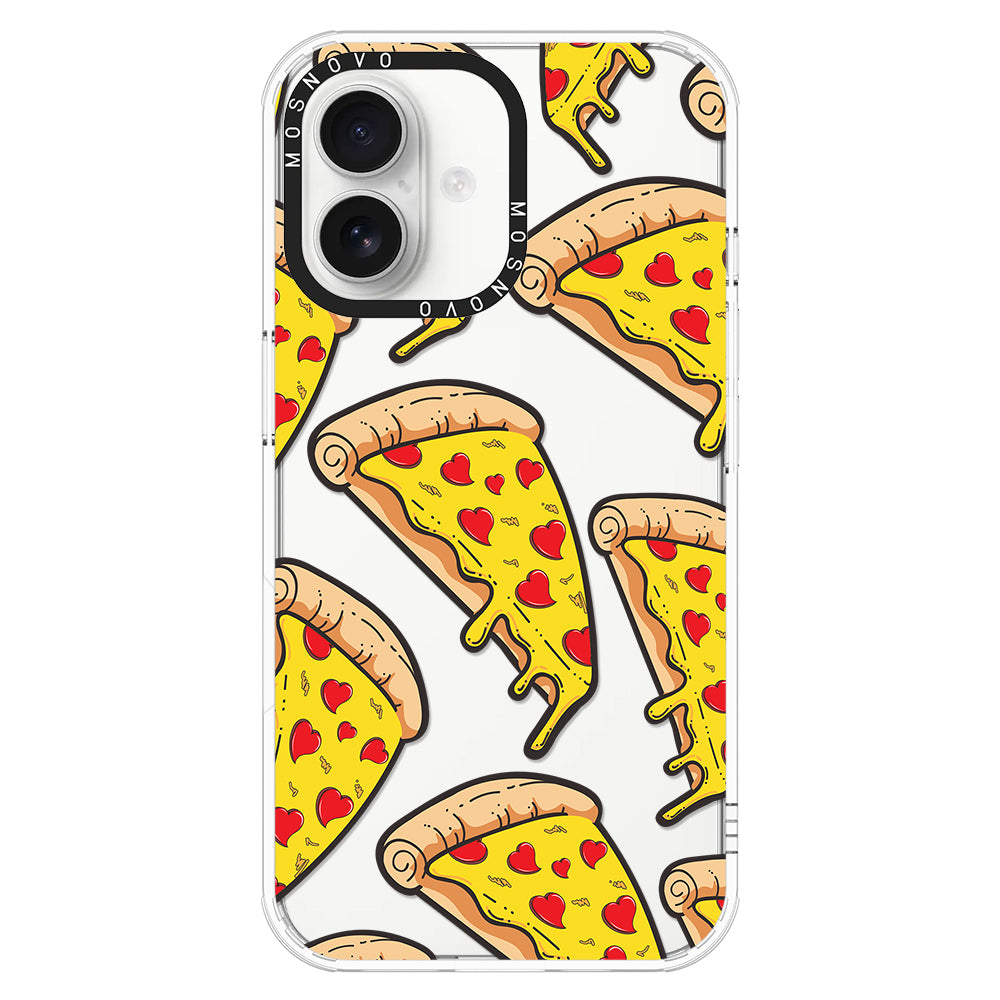 Pizza Phone Case - iPhone 16 Plus Case - MOSNOVO