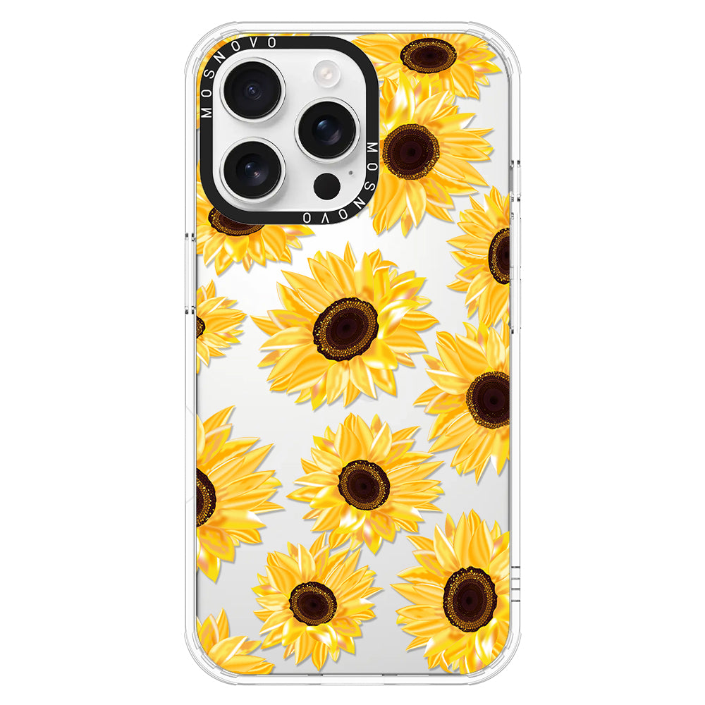 Sunflowers Phone Case - iPhone 16 Pro Max Case - MOSNOVO