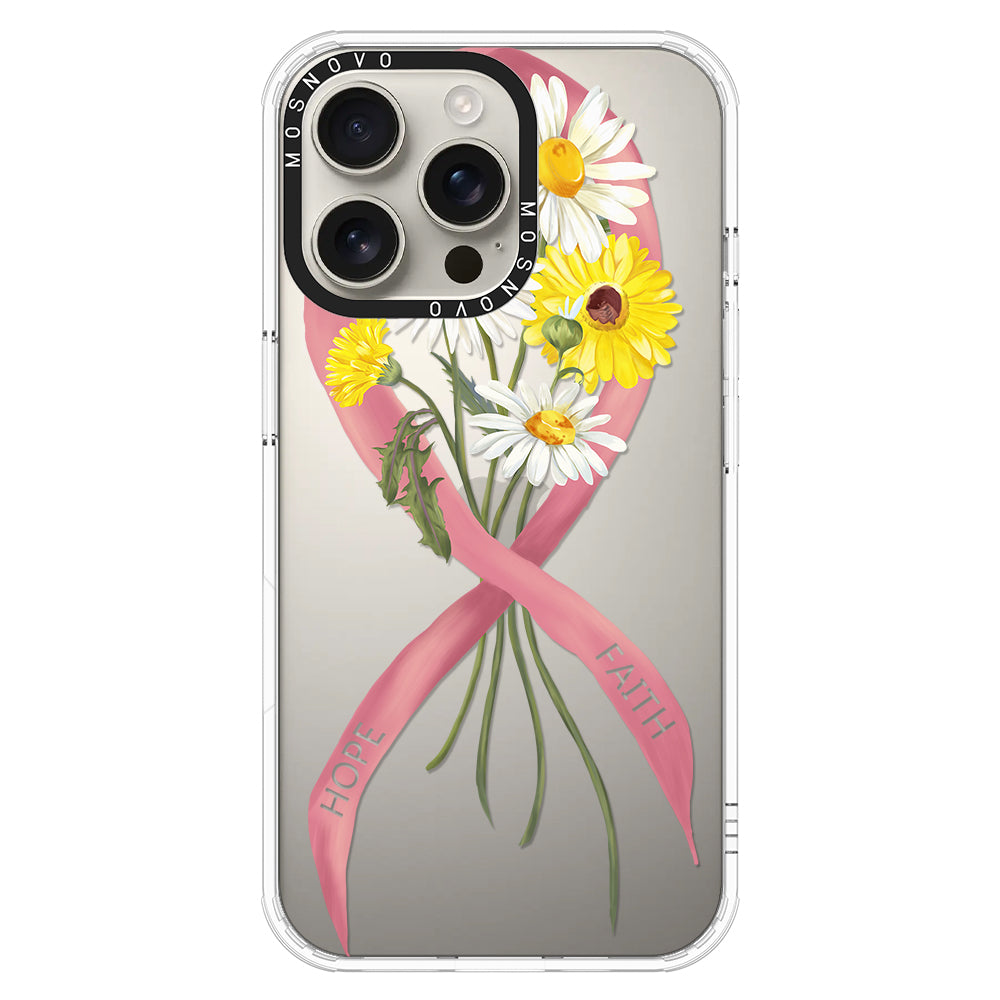 Breast Awareness Phone Case - iPhone 16 Pro Max Case - MOSNOVO