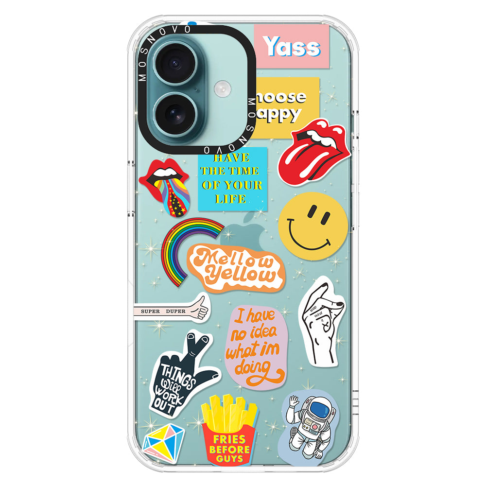 Pop Culture Phone Case - iPhone 16 Plus Case - MOSNOVO