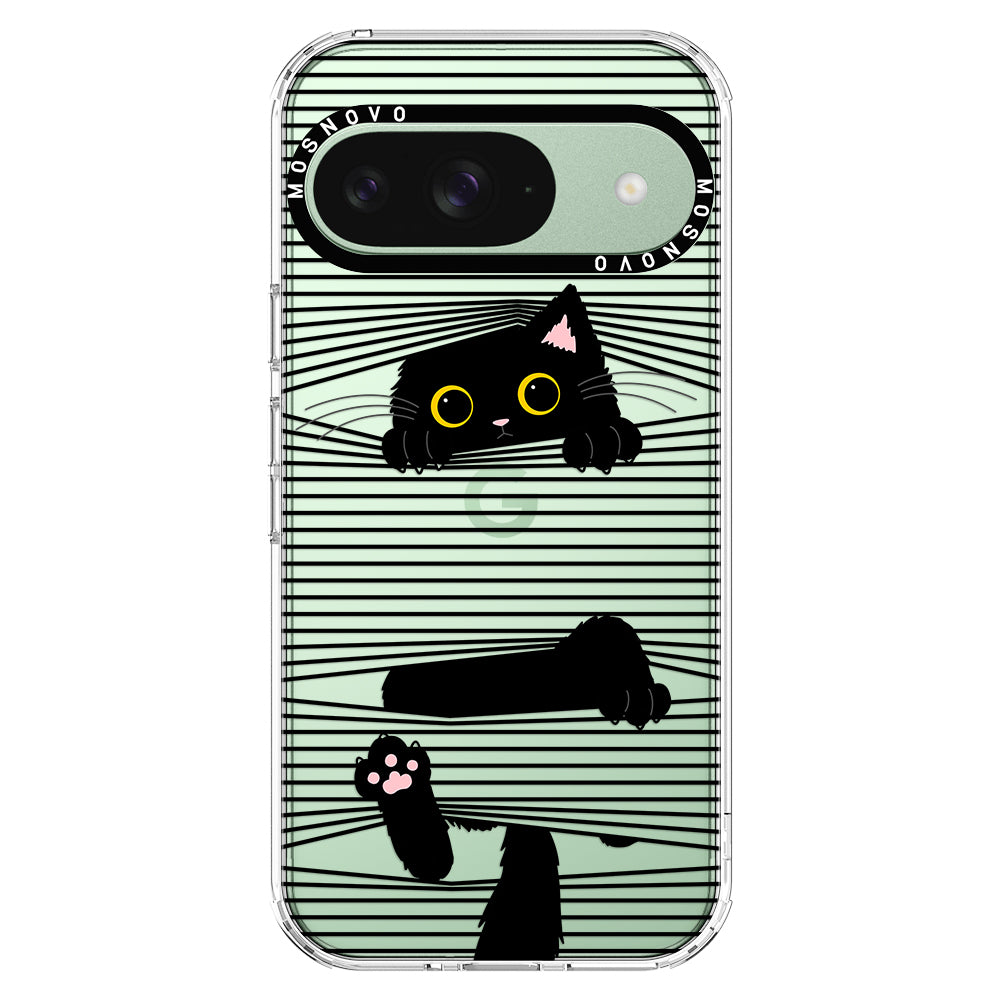 Hidden Black Cat Phone Case - Google Pixel 9 Case