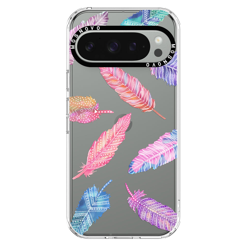 Boho Feather Phone Case - Google Pixel 9 Pro XL Case